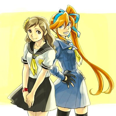 Ace Attorney School Pack (Only Girls)