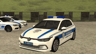 2026 Volkswagen Golf VIII Policija
