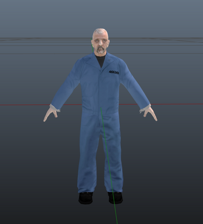Blue Prisoners Outfit
