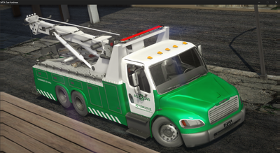 Grúa de Carabineros de Chile