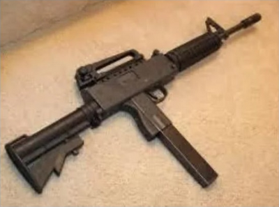 MAC-10 with AR-15 Furnitures