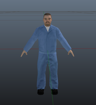 Blue Prisoners Outfit