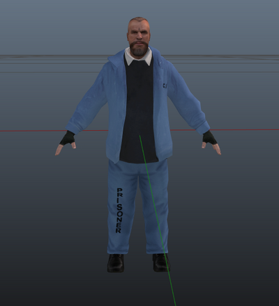 Blue Prisoners Outfit