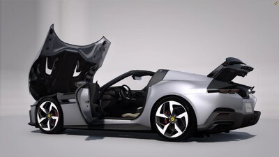 Ferrari 12Cilindri Spider 2024 [Add-On | Template | Extras]