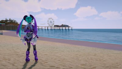 PDFT Hatsune Miku FOnewearl Style + Animated Face