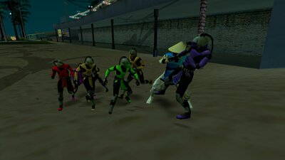 Ultimate Mortal Kombat 3 Cyber Ninjas Pack