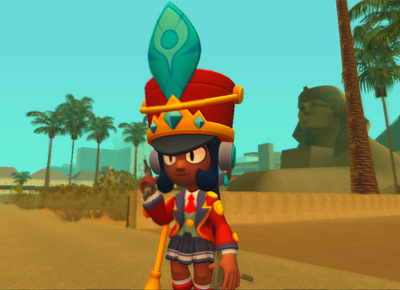 Drum Major Najia from Brawl Stars