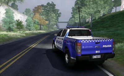 Ford Ranger Santa Cruz Police