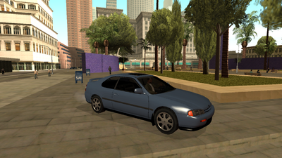 Honda Accord 1995 Coupe (lowpoly)