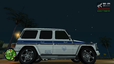 Mercedes Benz G300 For Algerian Police