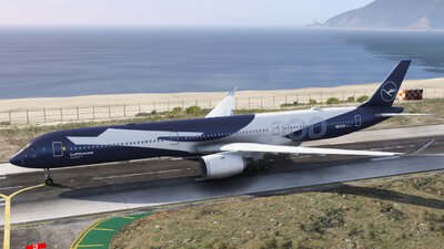 Airbus A350-1000XWB Lufthansa 100 Years Anniversary skin