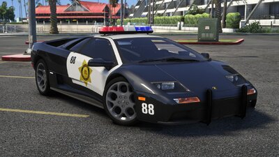 NFSHP2: Class 2 Police pack [Addon / Template / Sounds]