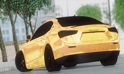 Maserati Ghibli Gold Edition