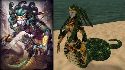 Medusa Skin Pack (SMITE)