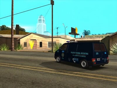 Volkswagen T4 Policia Federal Dpto. Cuerpo Policia Montada