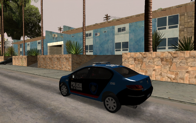 Peugeot 408 Policía de la Ciudad