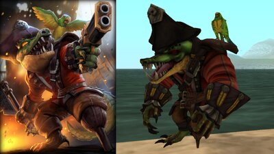 Sobek Skin Pack (SMITE)
