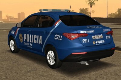 2021 Fiat Cronos Santa Fe Police