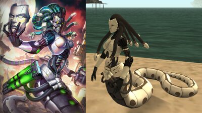 Medusa Skin Pack (SMITE)